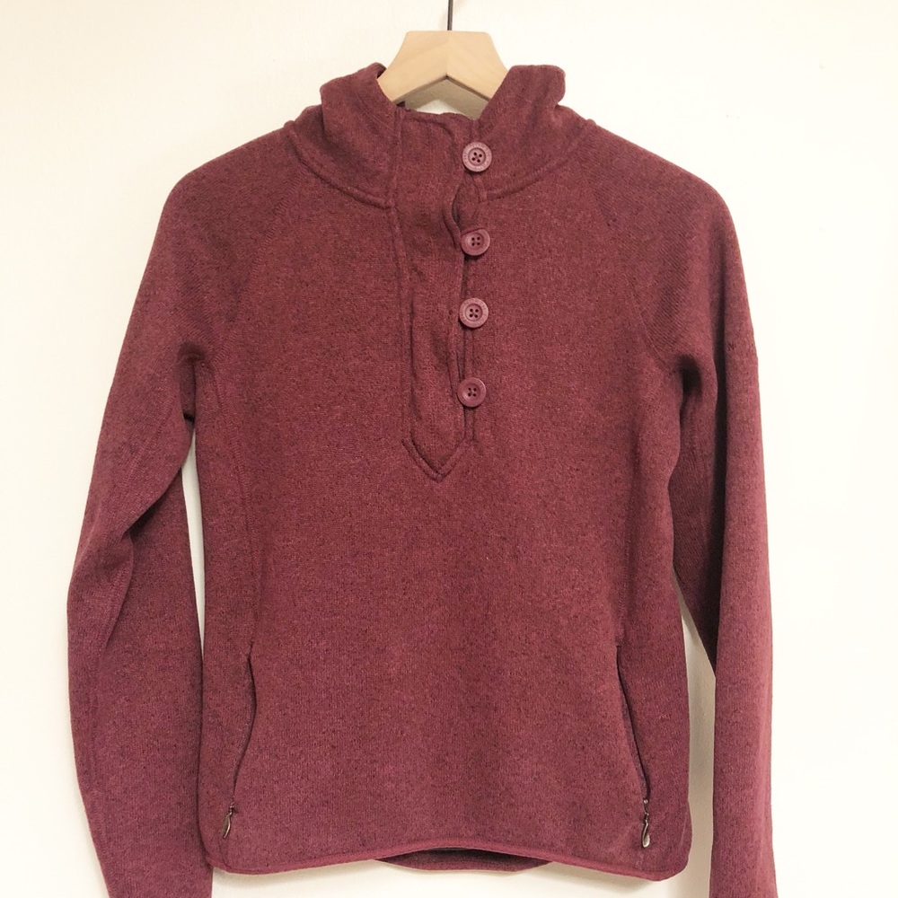 North Face Crescent Sunshine half zip pullover